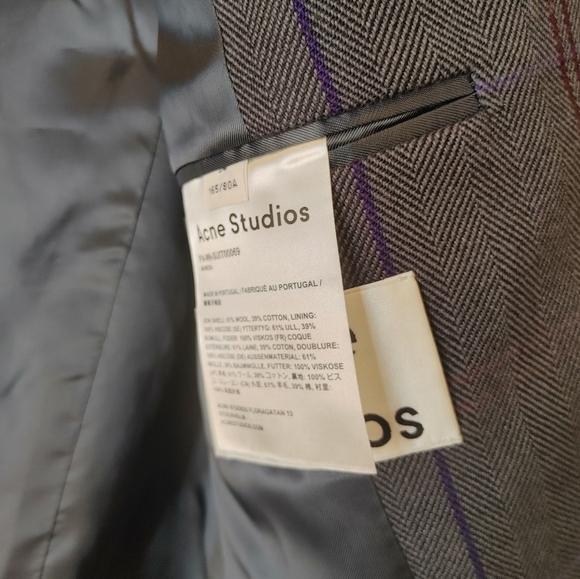 Acne Studios Double Breasted Blazer Size 34 - Picture 10 of 13